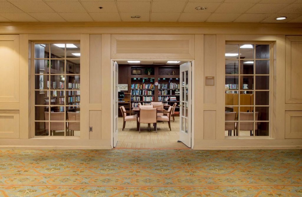 Library at Charles E Smith Life Communities