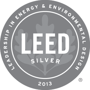 LEED 2013 SILVER AWARD