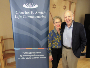 2019 Kitty Davis Award recipient Jack Sakwa accompanied by his wife.