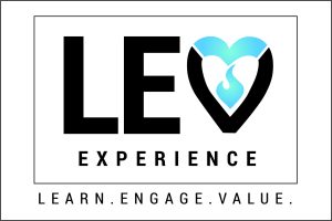 Lev experience logo.